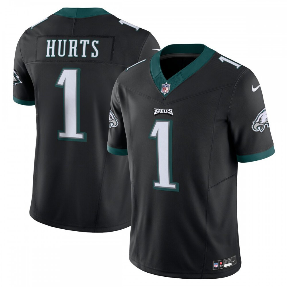 Jalen Hurts Philadelphia Eagles Nike Vapor F.U.S.E. Limited Jersey - Black-GridironStore